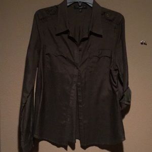 Sanctuary woman’s large fitted, (m/L) Cotton/silk